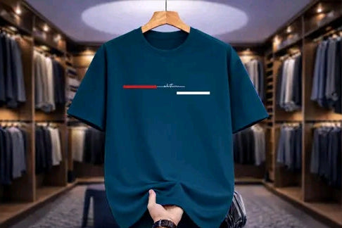 Men Graphic Print Round neck Tshirt for Casual Wear
